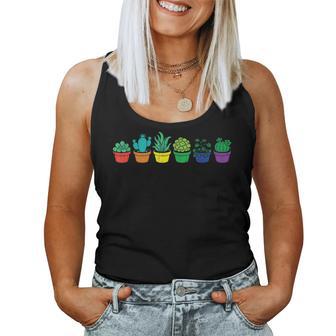 Gay Pride Plant Gardener Rainbow Flag Lgbtq Ally Lgbt Women Tank Top - Thegiftio UK