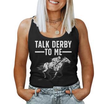 Horse Racing For Derby Horse Racing Women Tank Top - Thegiftio UK