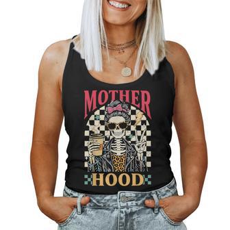 Motherhood Skeleton Tired Mom Life Women Women Tank Top | Mazezy
