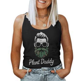 Plant Daddy Floral Garden Lover Botanical Plants Women Tank Top - Thegiftio UK
