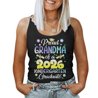 Proud Grandma Of A 2026 Kindergarten Graduate Women Tank Top | Seseable UK