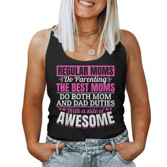 Single Mom For Mothers Father's Day Women Tank Top - Thegiftio UK