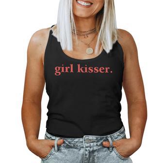 Girl Kisser Lesbian Lgbt Gay Bisexual Trans Pride Pansexual Women Tank Top - Thegiftio UK