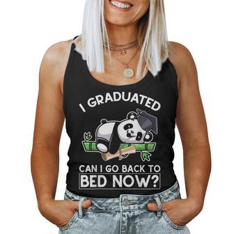 Graduado Graduado Panda Graduado Camiseta sin mangas para mujer - Regaloses