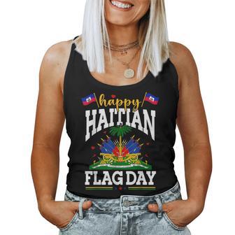 Happy Haitian Flag Day Haiti Independence Day Kids Women Tank Top | Mazezy