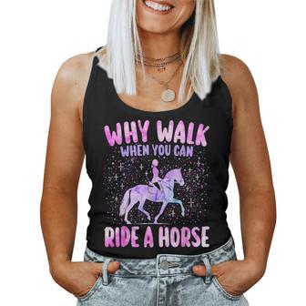 Humour Fille Équitation Cheval Cavalière Débardeur pour femme - Cadeauxyz