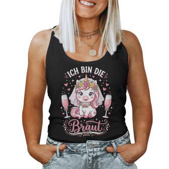 Ich Bin Die Braut Einhorn Jga Frauen Tank Top Frauen - Seseable