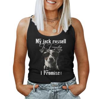 Jack Russell Dad Día Del Padre Amante De Los Perros Hombres Es Camiseta sin mangas para mujer - Regaloses