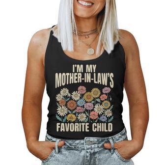 Jeuis L'enfant Préféré De Ma Belle-Mère Débardeur pour femme - Cadeauxyz