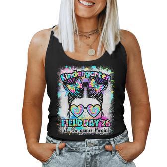Kindergarten Field Day 2026 Let Game Begin Messy Teacher Kid Women Tank Top - Thegiftio UK