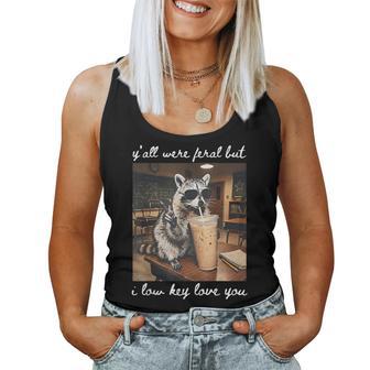 Last Day Of School Teacher Feral Raccoon Women Tank Top - Monsterry