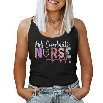 Leopard Mds Nurse Mds Nursing Mds Nurses Women Tank Top - Thegiftio UK