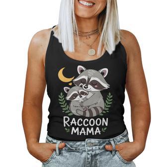 Lindo Otoño Mapache Mapache Es Mamá Mamá Madre Mamá Camiseta sin mangas para mujer - Regaloses