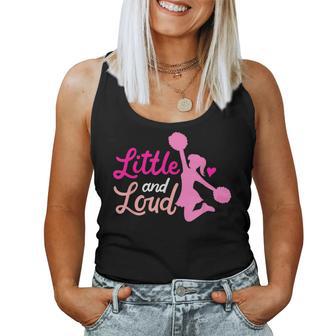 Little And Loud チアリーダー コスチューム チアリーディング 女の子 レディースタンクトップ - Kawaiitshirt