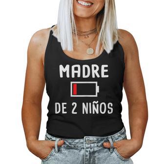 Madre De 2 Hijos Madre De 2 Niños Camiseta sin mangas para mujer - Regaloses