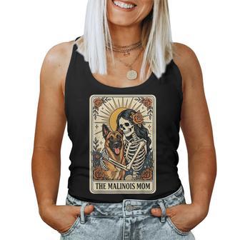 The Malinois Mom Tarot Card Women Tank Top - Thegiftio UK
