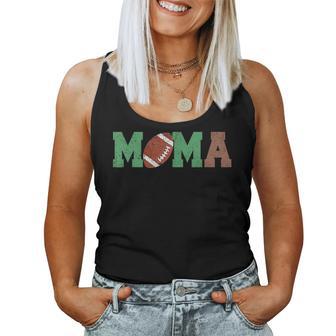 Mama Of The 1 Year Old Football First Birthday Boy Family Women Tank Top - Monsterry