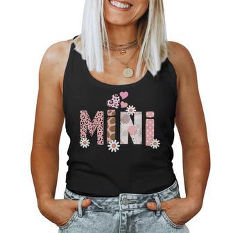 Mama & Mini Floral Mommy & Me Mommy & Daughter Matching Women Tank Top | Mazezy
