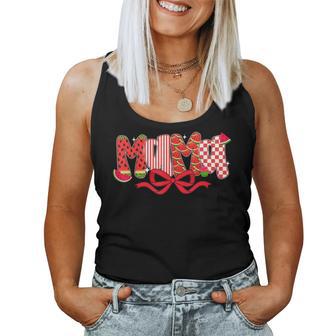 Mama Watermelon Summer Fruit Mom Women Tank Top - Thegiftio UK