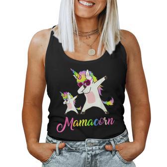 Mamacorn Licorne Drôle Maman Licorne Fille Et Mère Débardeur pour femme - Cadeauxyz