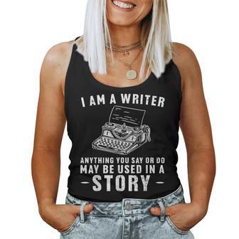 Mejor Diseño De Escritor Para Hombres Y Es Escritor Escritor Historia Autor Camiseta sin mangas para mujer - Regaloses