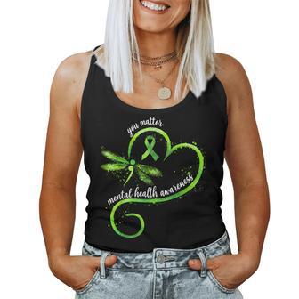 Mental Health Awareness Matters You Matter Women Women Tank Top - Thegiftio UK