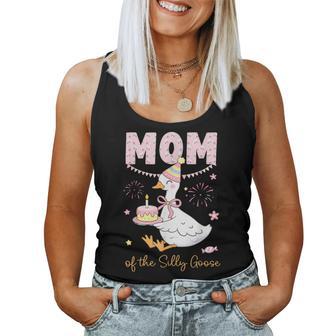 Mom Of The Silly Goose Silly Goose Birthday Matching Family Women Tank Top | Seseable UK