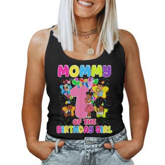 Mommy Of Birthday Girl Gracie Birthday Dolls Girl Party Women Tank Top - Thegiftio UK