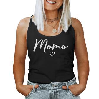 Momo For Grandma Heart Mother's Day Momo Women Tank Top - Thegiftio
