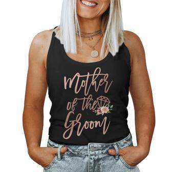 Mother Of The Groom Floral From Bride For Wedding Rehearsal Women Tank Top - Thegiftio