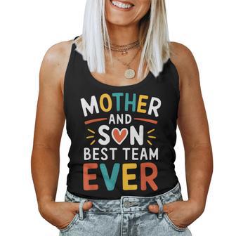 Mother Son Best Team Ever Mom Matching Family Women Tank Top | Seseable UK