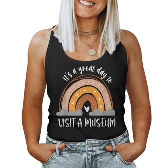 Museum Nerd Boho Kids Heart Rainbow Women Tank Top - Thegiftio UK