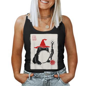 Nat 1 Dnd Jeux Deociété Pour Hommes S Enfants Grenouille Japonaise Amusante Débardeur pour femme - Cadeauxyz