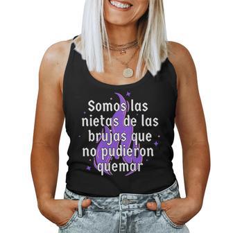Omos Las Hijas De Las Brujas Feminista 8M Es In Mangas Camiseta sin mangas para mujer - Regaloses