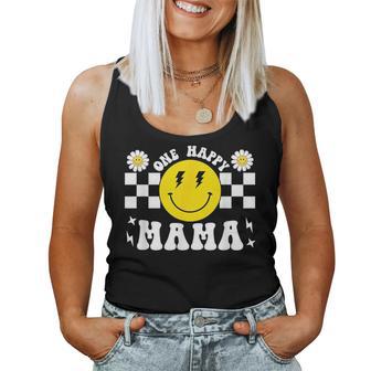 One Happy Dude Mama 1St Birthday Family Matching Women Tank Top - Thegiftio UK