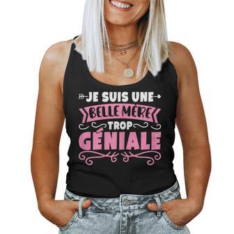 Oy Una Belle Madre Genal Belle-Maman Día De La Madre Camiseta sin mangas para mujer - Regaloses