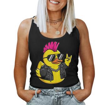 Pato De Goma Punk In Mangas Camiseta sin mangas para mujer - Regaloses