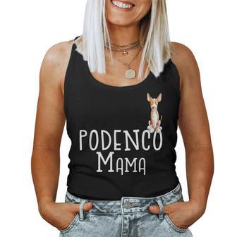 Podenco Mama I Podenco Mom Perro Motivo Greyhound Fun Camiseta sin mangas para mujer - Regaloses