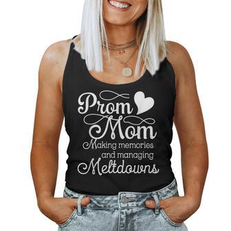 Prom Night Mom Prom Queen Mom Prom Preparation Mom Duties Women Tank Top - Monsterry UK