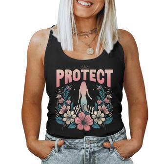 Protect The Dolls Trans Transgender Visibility Women Tank Top - Thegiftio UK