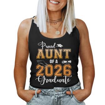 Proud Aunt Of A 2026 Graduate Graduation Aunt 2026 Women Tank Top | Seseable UK