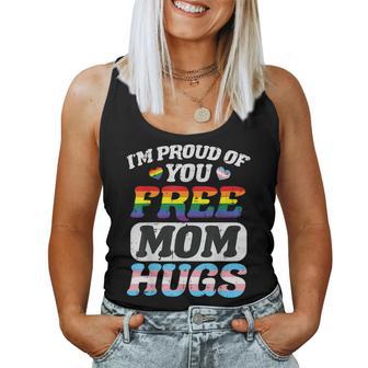 Im Proud Of You Free Mom Hug Gay Trans Pride Lgbt Ally Women Women Tank Top - Monsterry UK