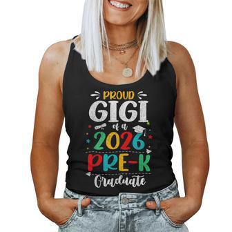 Proud Gigi Of A 2026 Pre K Graduate Boy Girl Kids Women Tank Top - Thegiftio UK