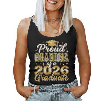 Proud Grandma Of A 2026 Graduate Graduation Family Women Tank Top | Seseable UK