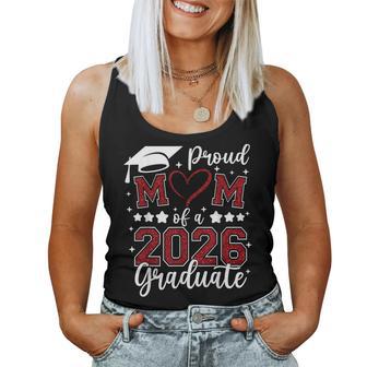 Proud Mom Of A 2026 Graduate Senior 2026 Graduation Women Tank Top | Seseable UK