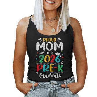 Proud Mom Of A 2026 Pre K Graduate Boy Girl Kids Women Tank Top - Monsterry
