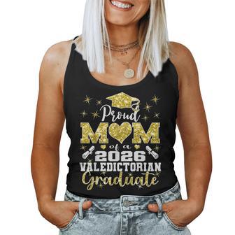 Proud Mom Of 2026 Valedictorian Graduate 26 Women Tank Top - Thegiftio UK