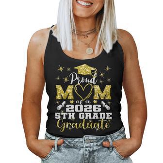 Proud Mom Of 5Th Grade Graduate 2026 Elementary Graduation Women Tank Top | Seseable UK