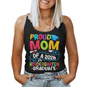 Proud Mom Class Of 2026 Kindergarten Graduate Graduation Women Tank Top | Seseable UK