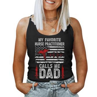 Proud Np Dad Of A Nurse Practitioner Dad Np Father Women Tank Top | Seseable UK